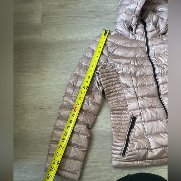Calvin Klein rose gold packable down blend puffer coat jacket- medium - Picture 10 of 10